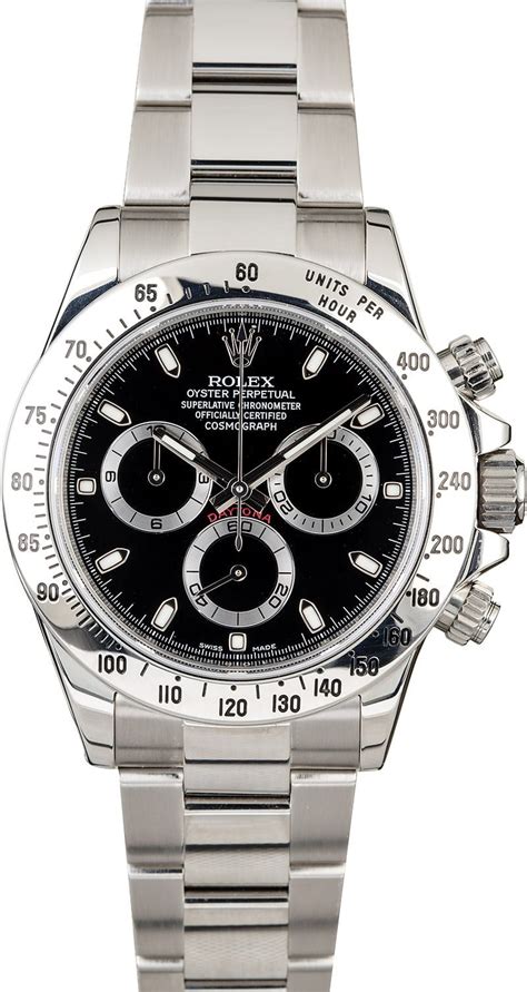 daytona black face rolex